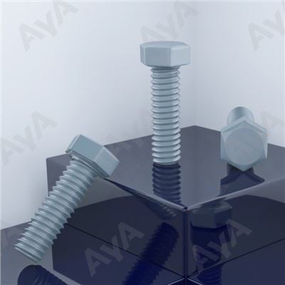 Ekisumuluzo ky'obuwuzi obuwanvu (coarse thread hex bolt) .