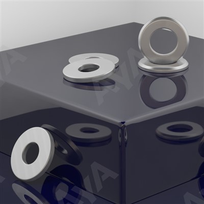 Stainless flat washer .